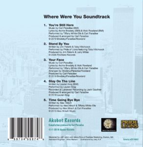 Where Were You Soundtrack back cover